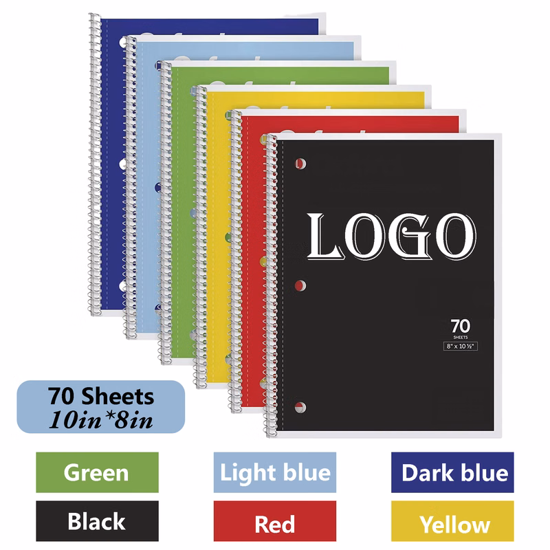 Spiral Bound Notebooks MOQ50PCS