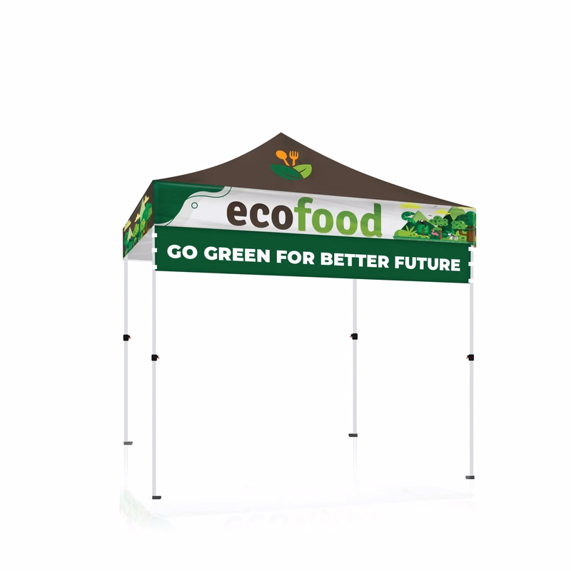 TENT VALANCE BANNER