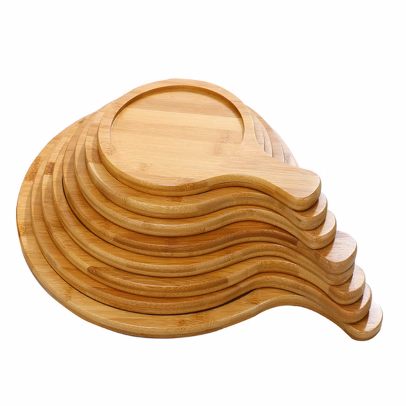 Wood Pizza Plate