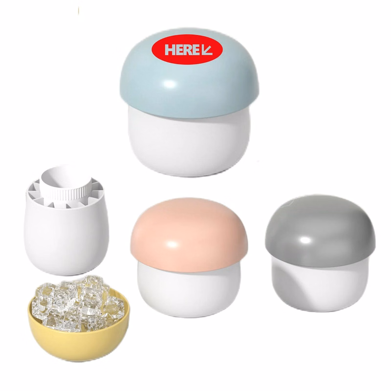 Cylinder Silicone 3D Ice Cube Mold