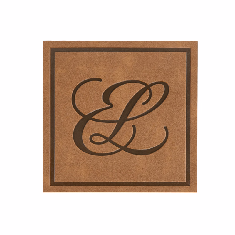 8" Faux Leather Patch