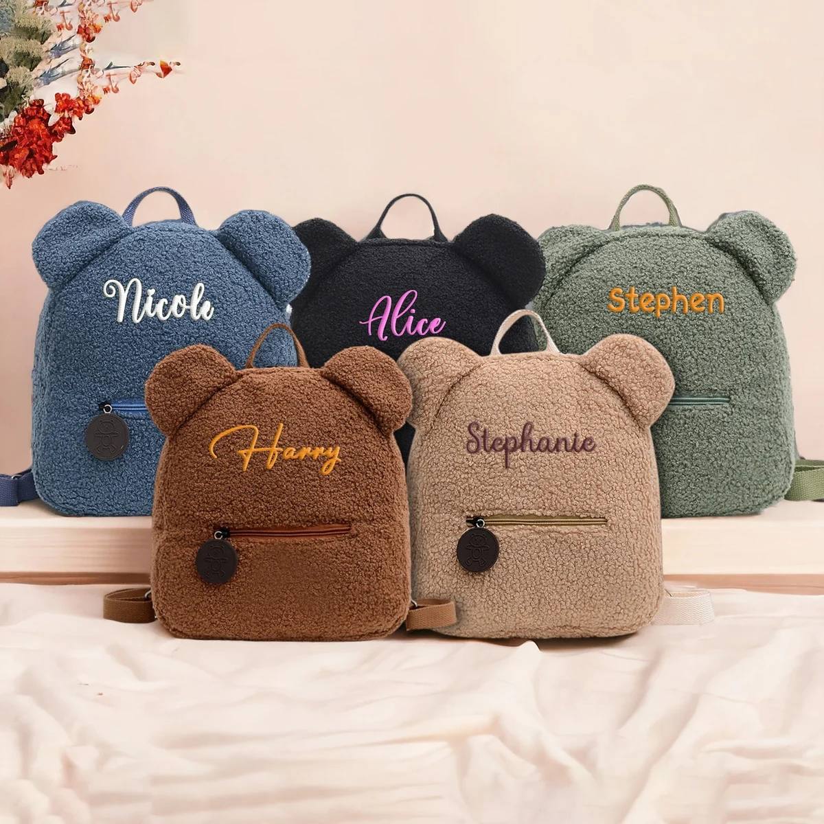 Plush Teddy Bear Backpack 1