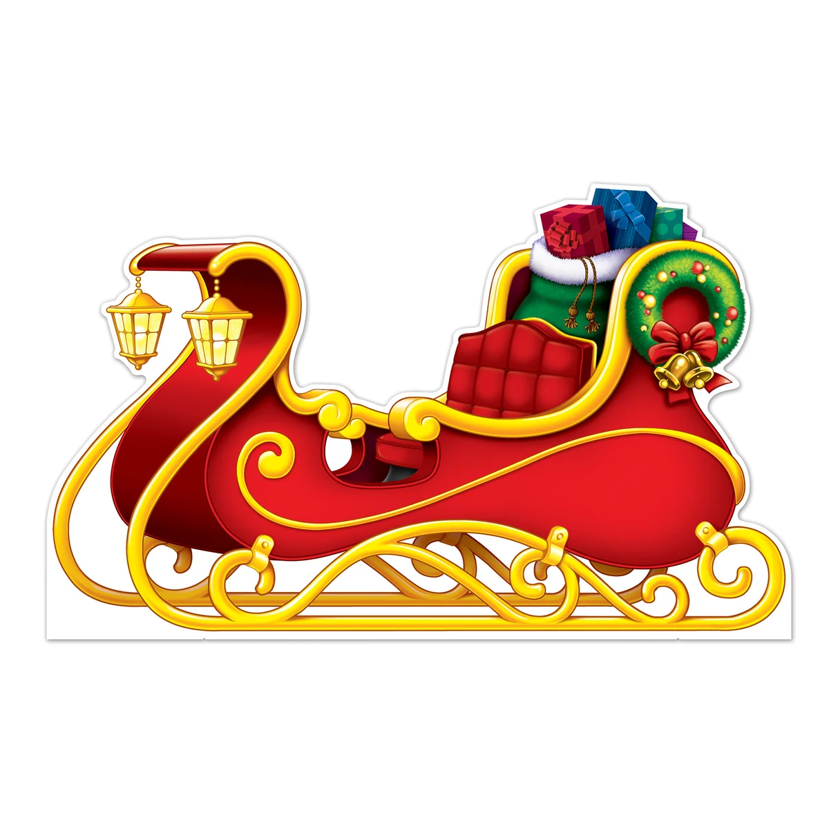 Santa's Sleigh Stand-Up 1