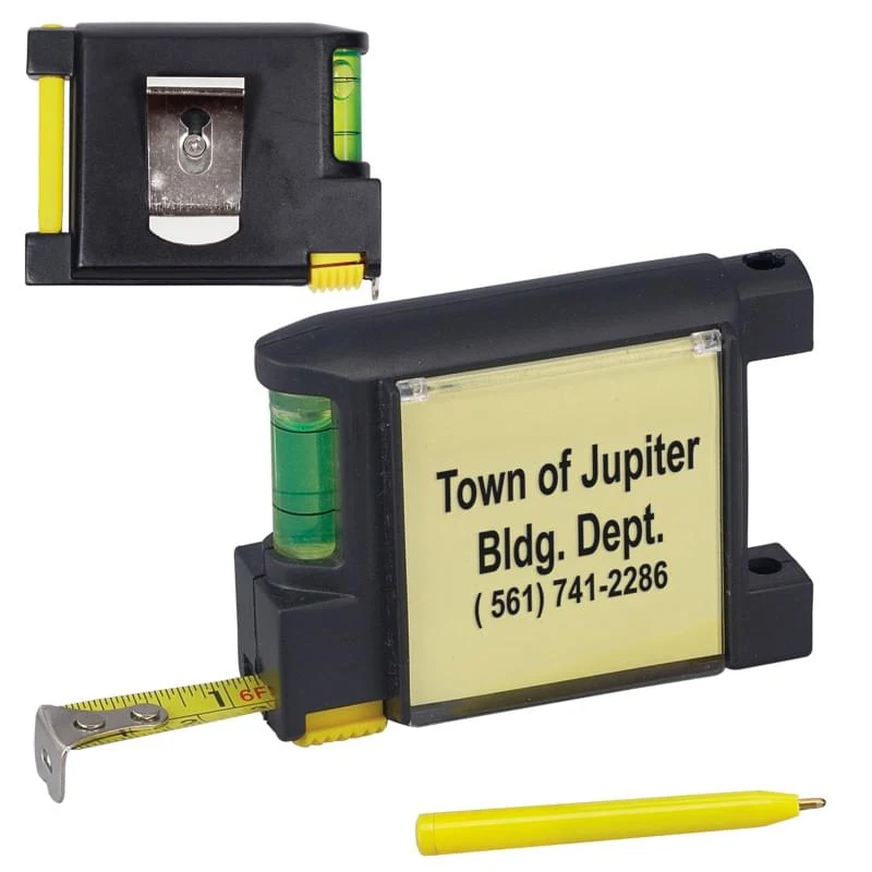 6.5 Ft. Level Notepad Tape Measure 1