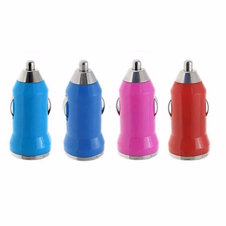 USB Car Charger/ Mini Auto Adapter (2 1/4"x1")