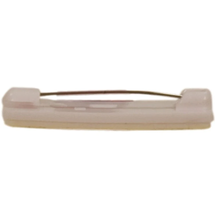 Self-Adhesive White Plastic Bar Pin 1