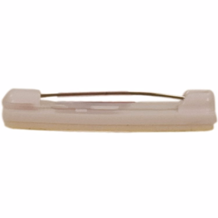 Self-Adhesive White Plastic Bar Pin