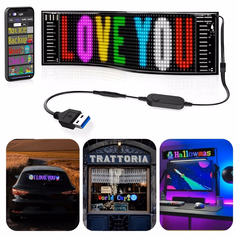 Programmable LED Scrolling Sign