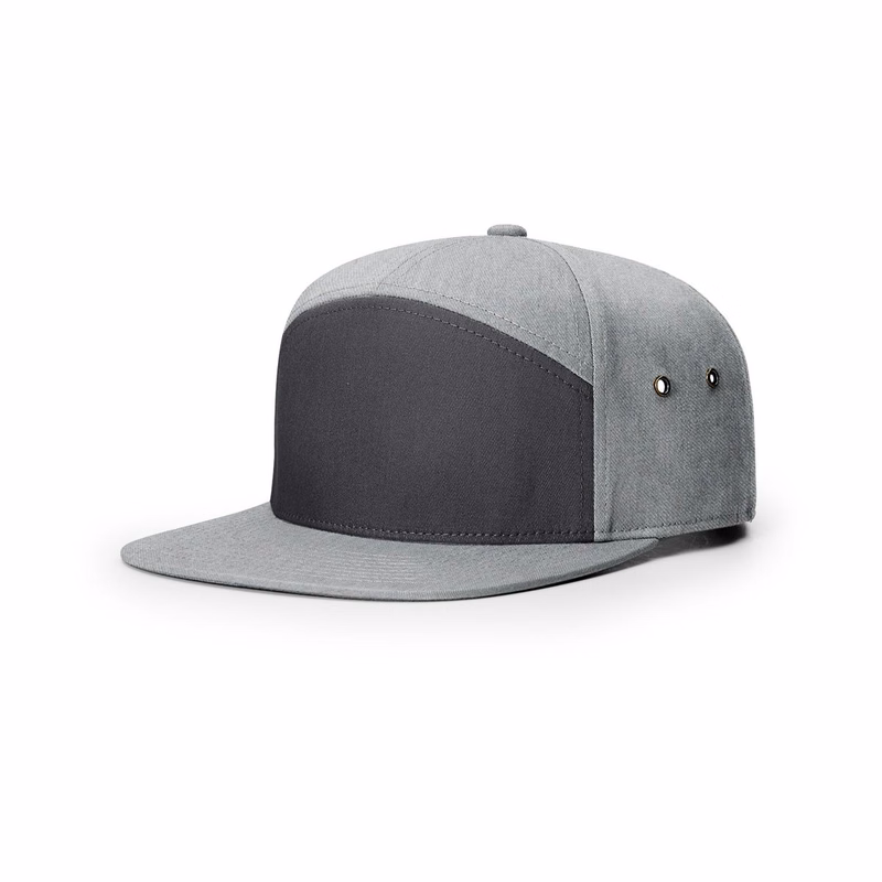  7 Panel Twill Strapback