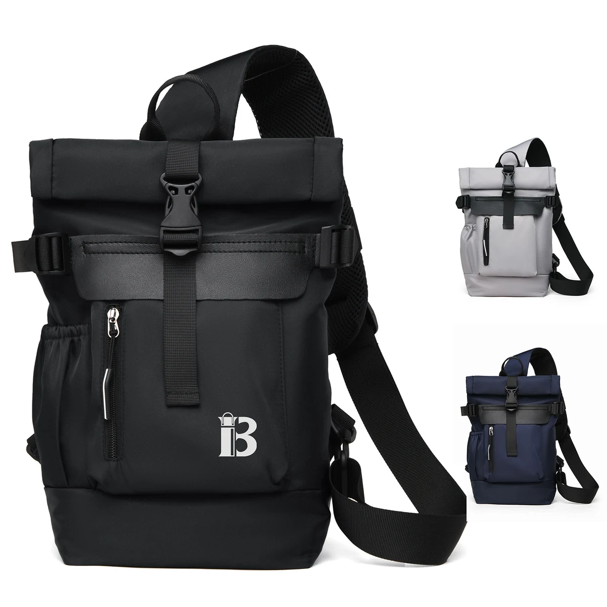 Unisex Waterproof Nylon Crossbody Shoulder Bag 1