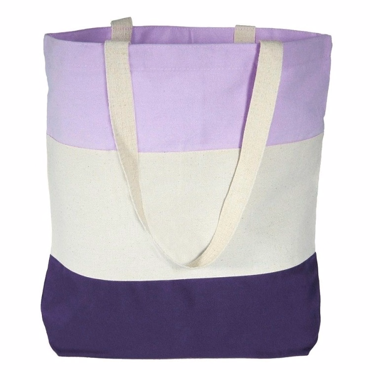 Tri-Color Tote - Non-Imprinted