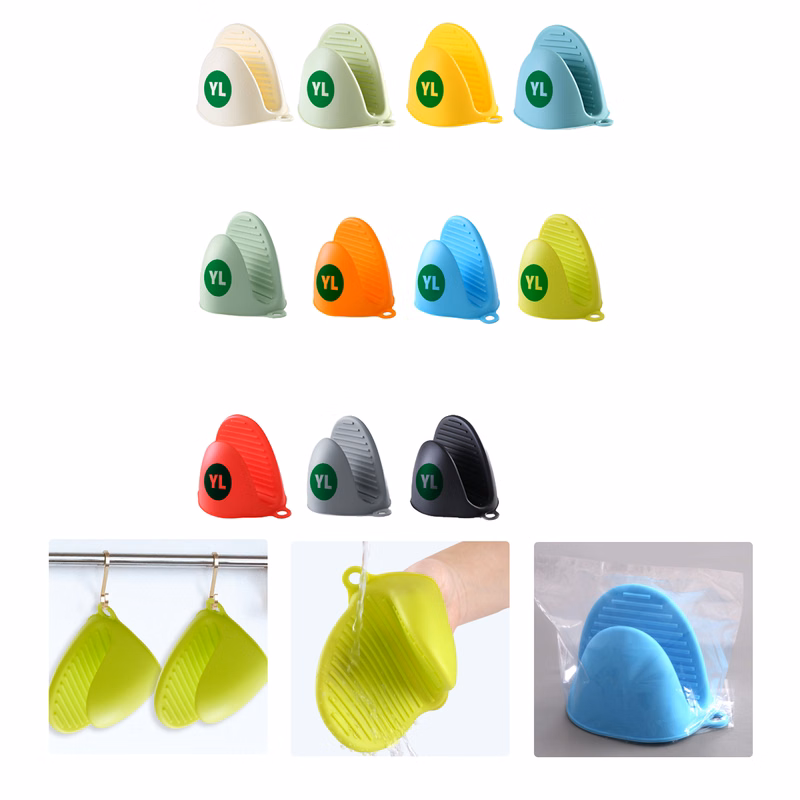 MOQ50 Personalized Heat-Resistant Silicone Pad Glove