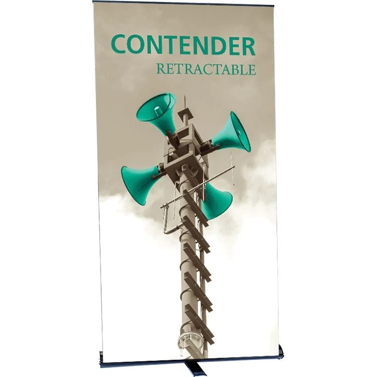 Contender Monster Black Retractable Banner Stand 1