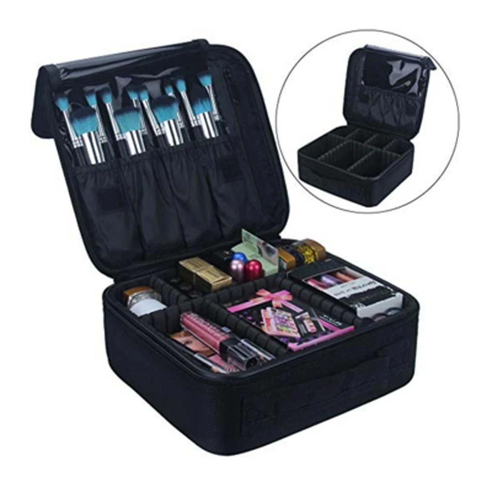 Makeup Bag With Brush Slots 1