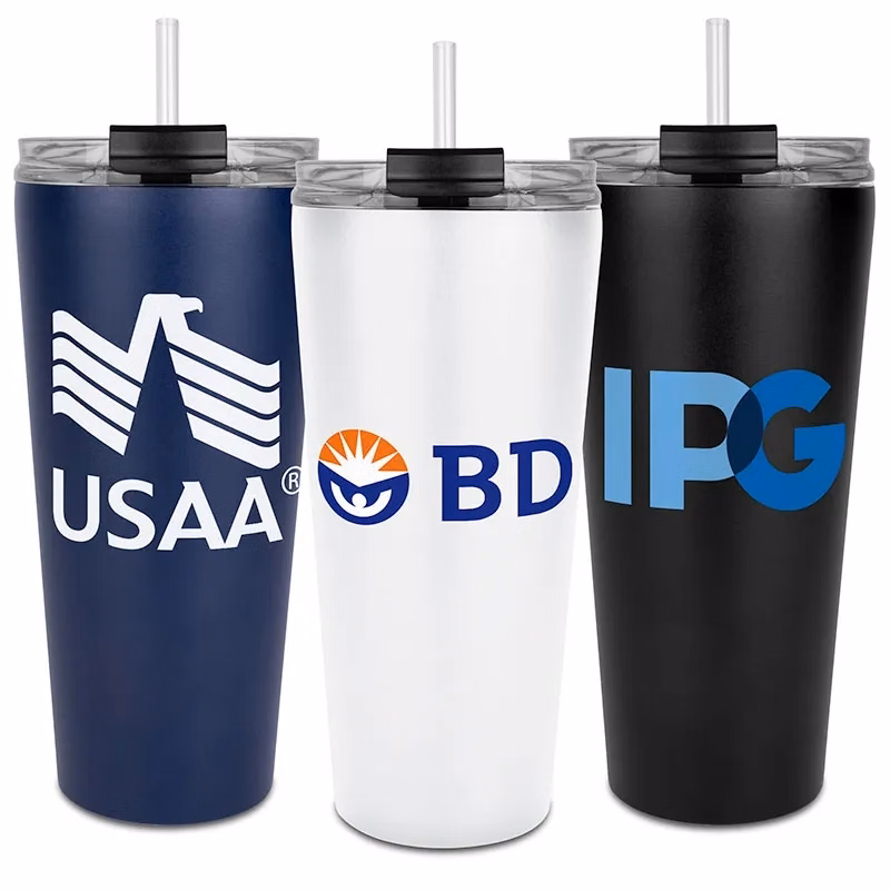 SteadySip 27oz. No-Spill Straw Mug