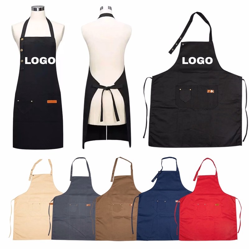 Waterproof Canvas Adjustable Unisex Apron
