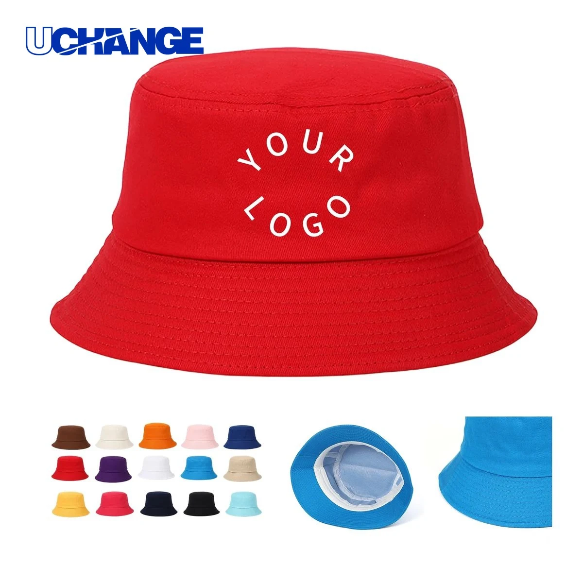 Foldable Cotton Sun Hat Headwear for Outdoor Use 1