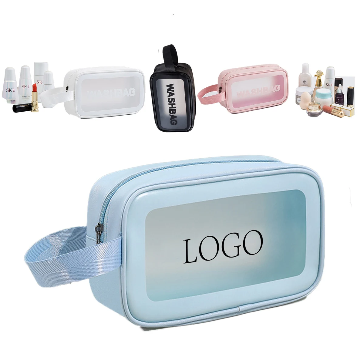 Matte Finish Cosmetic Tote Bag 1