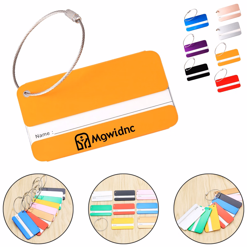 Aluminum Luggage Tag - Portable