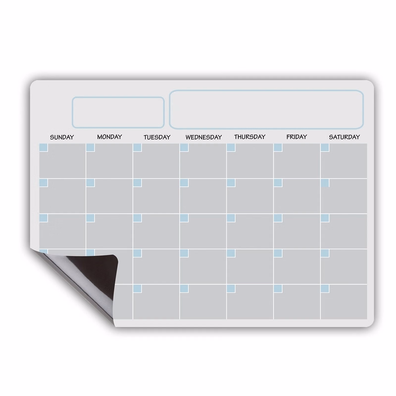 Calendar Magnetic Dry Erase Calendar Whiteboard