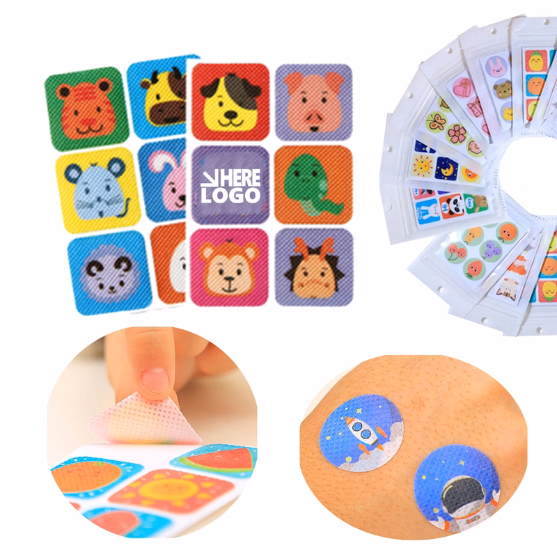 MOQ 50 Mosquito Repellant Patch Sticker Kid 36pcs