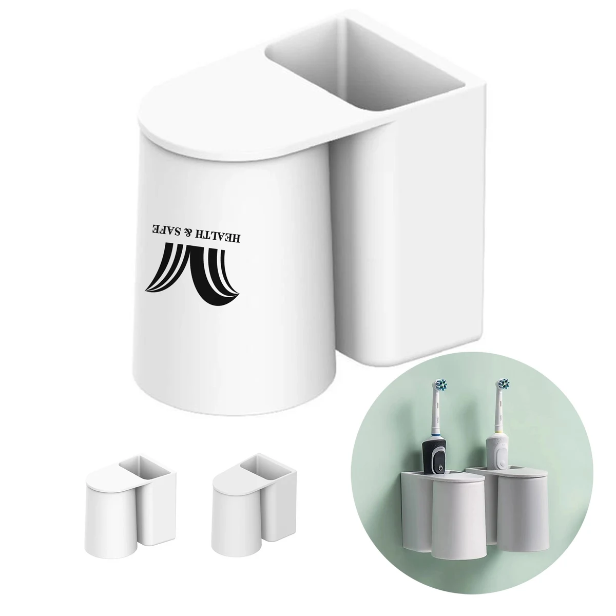 Toothbrush Holder Wall Mounted For Single 1