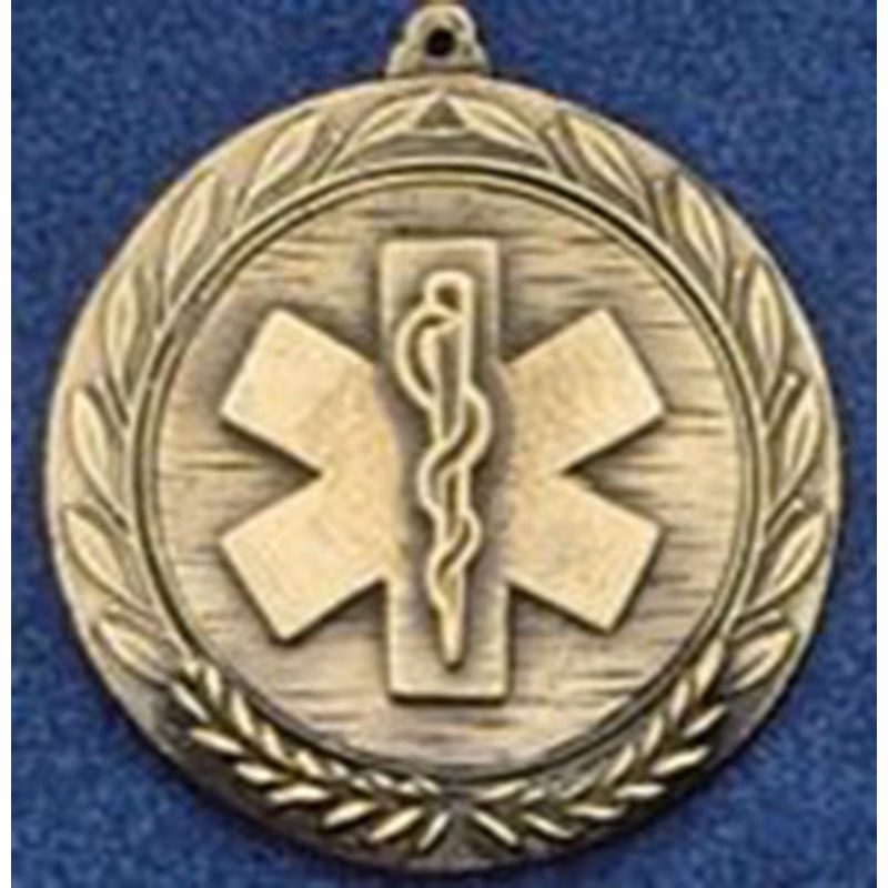 2.5" Stock Cast Medallion (Star of Life)
