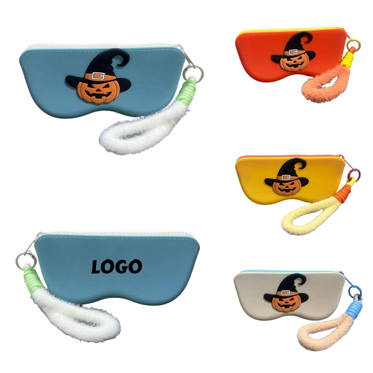 Halloween Eyewear Case Silicone Pouch 1