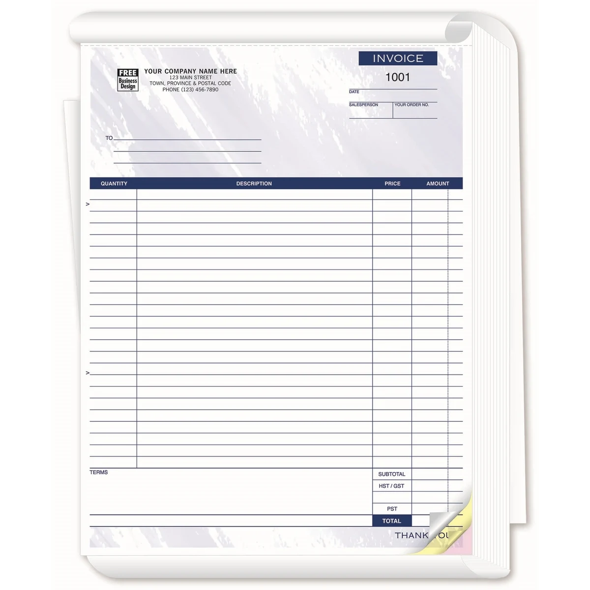 Invoice Books - Large 1