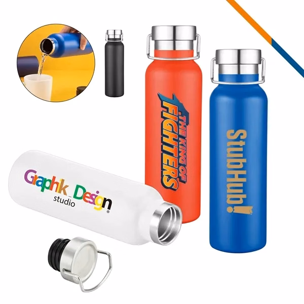Dyno Stainless Steel Water Bottle - 20 OZ. for Commutes, Fitness and Travel