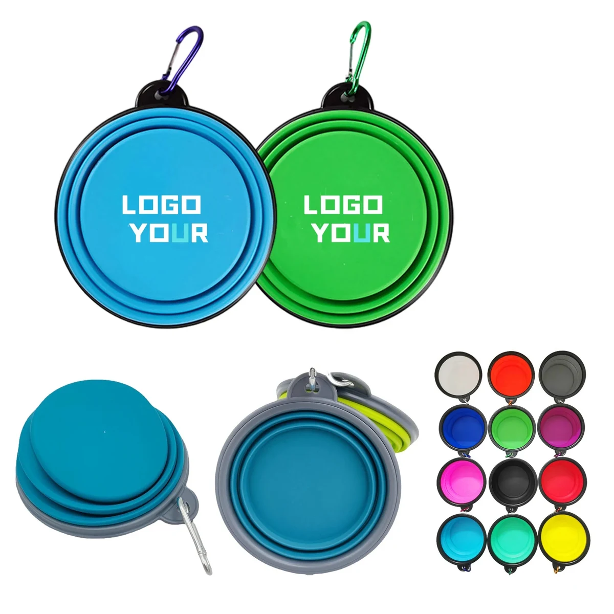 Collapsible Pet Bowl Dog Feeding 1