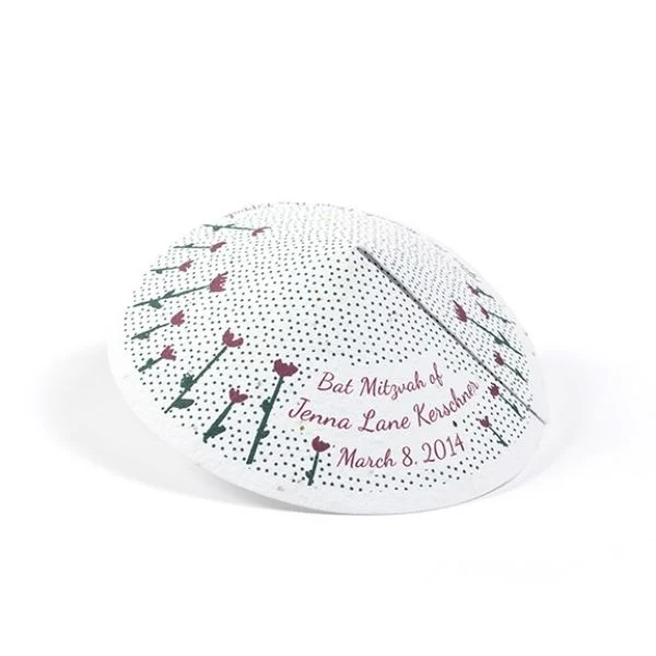 Inkjet Seed Paper Yarmulke 1