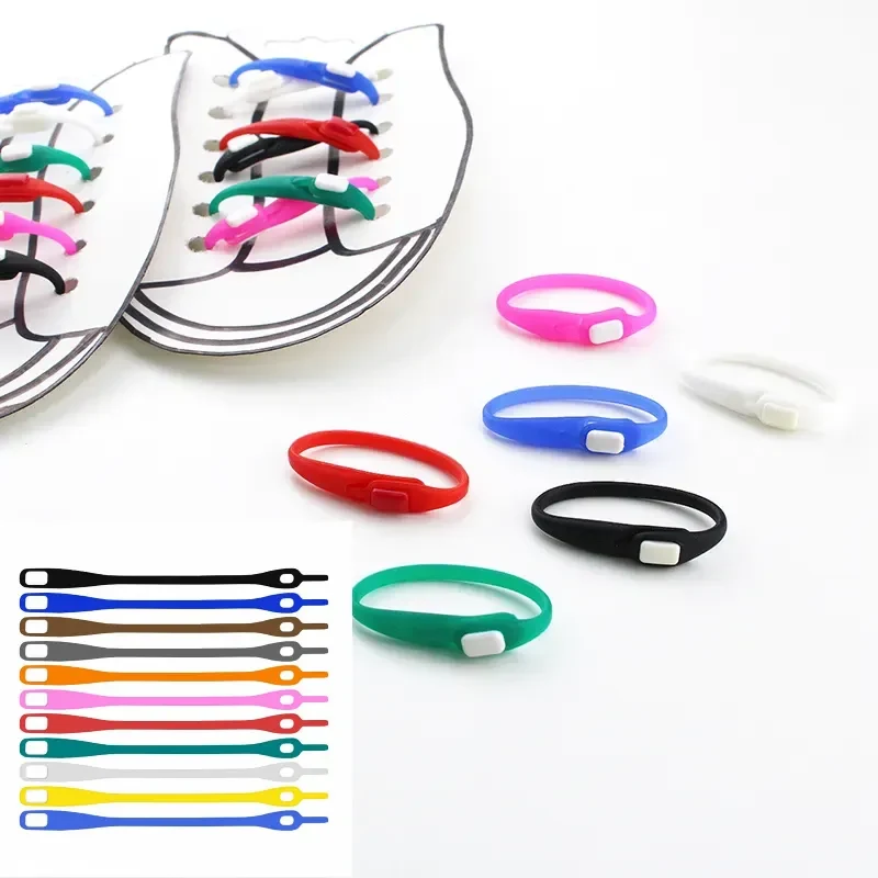 Stretchy Silicone Shoelaces 1