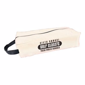 10 Oz. Natural Canvas Shoe Tote Bag