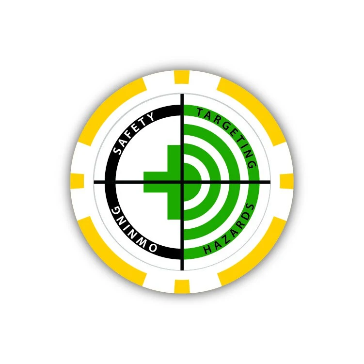 Yellow Poker Chips 1