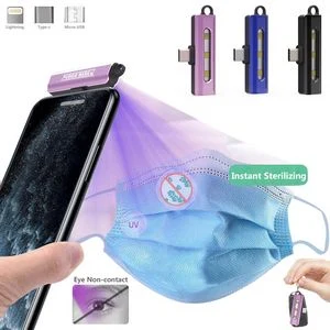 3 LED Phone UVC Sanitizer Lamp 1