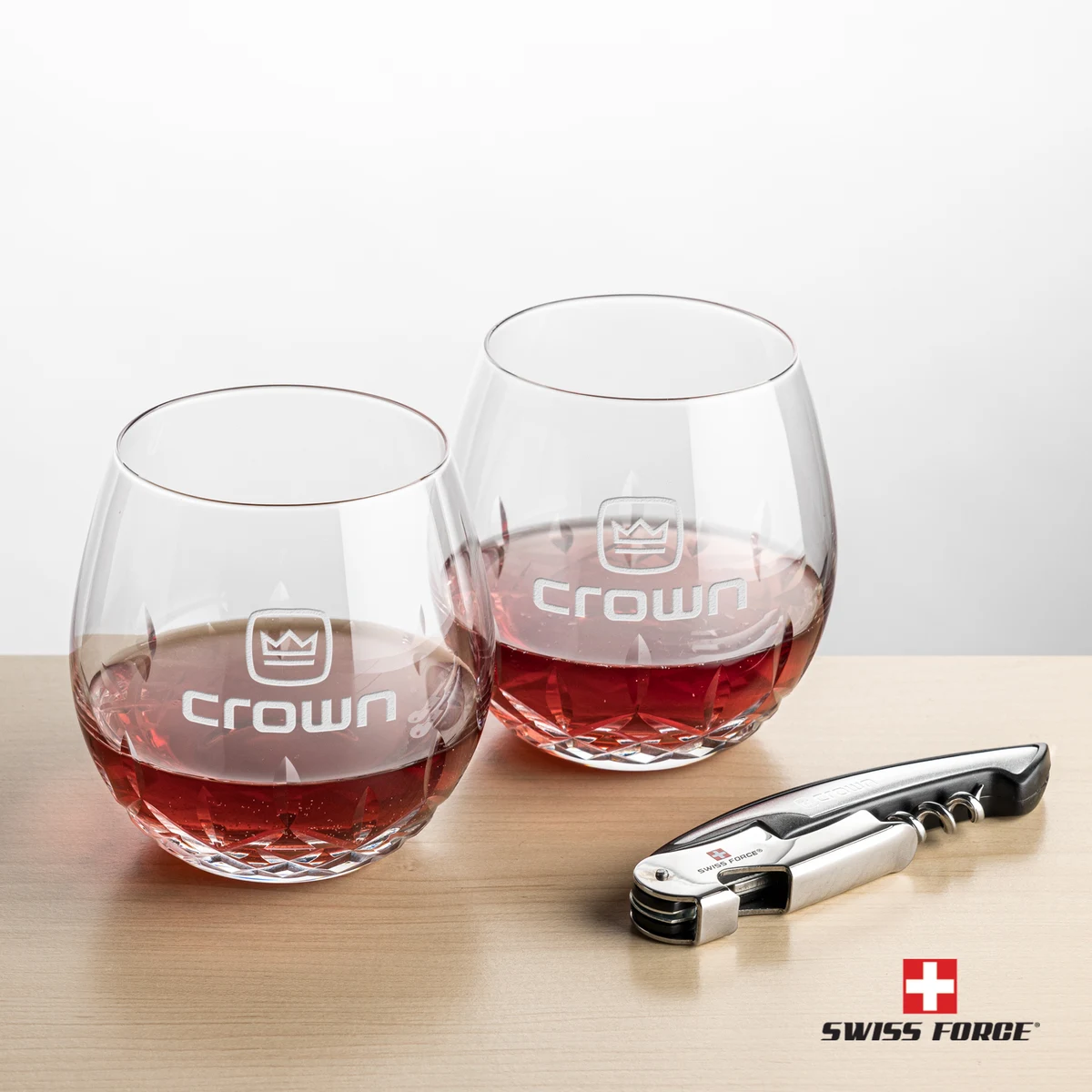 Swiss Force® Opener & Templeton Stemless Wine 1