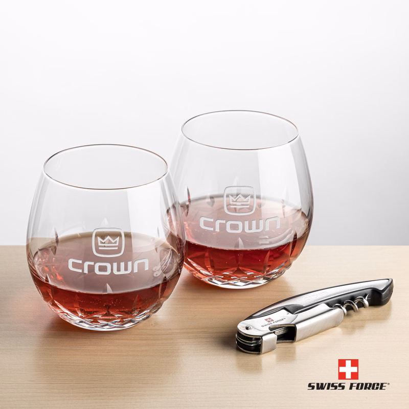 Swiss Force® Opener & Templeton Stemless Wine