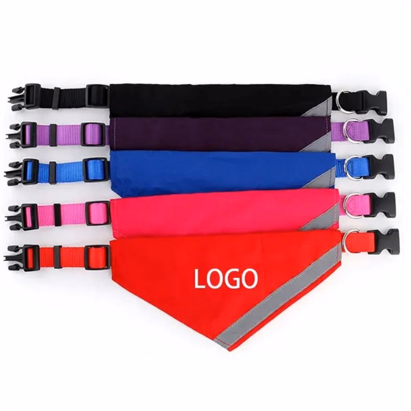Dog Bandana with Reflective Strip