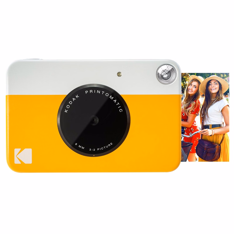 KODAK Printomatic Full-Color Instant Print Digital Camera - Colorful Photos On Zink 2x3" Sticky-B...
