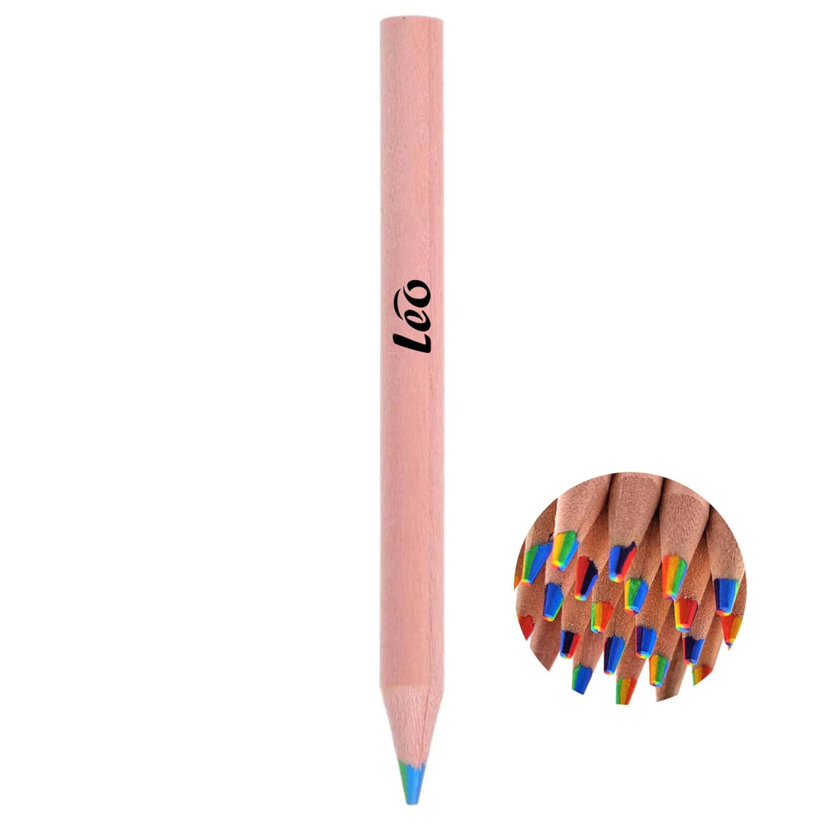 Seven color wooden children's drawing pencil 1