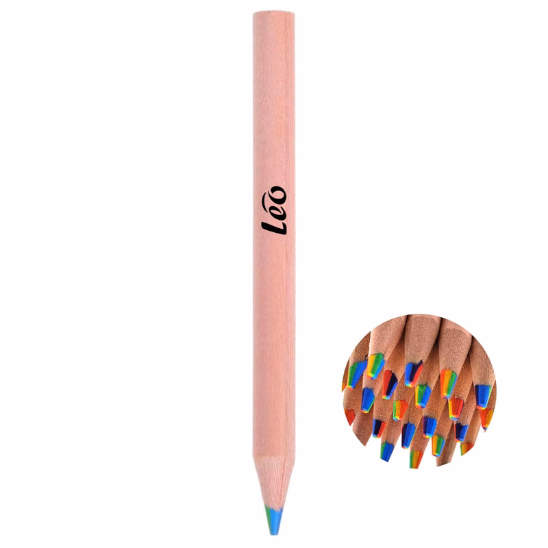 Seven color wooden children's drawing pencil