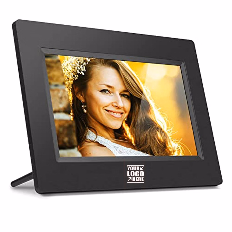 7" Wifi Digital Photo Frame With Weather