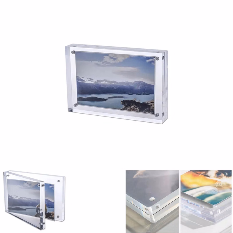 Advertising 4" X 6" Magnetic Acrylic Frame