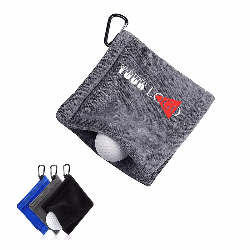 Portable Carabiner Golf Towel