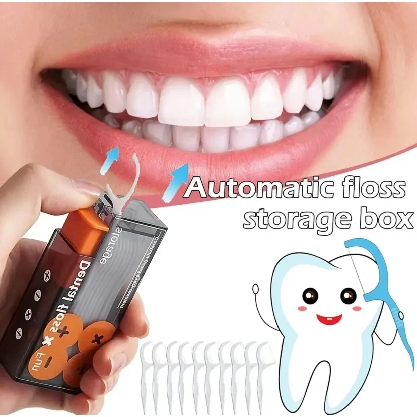 Automatic dental floss box 1
