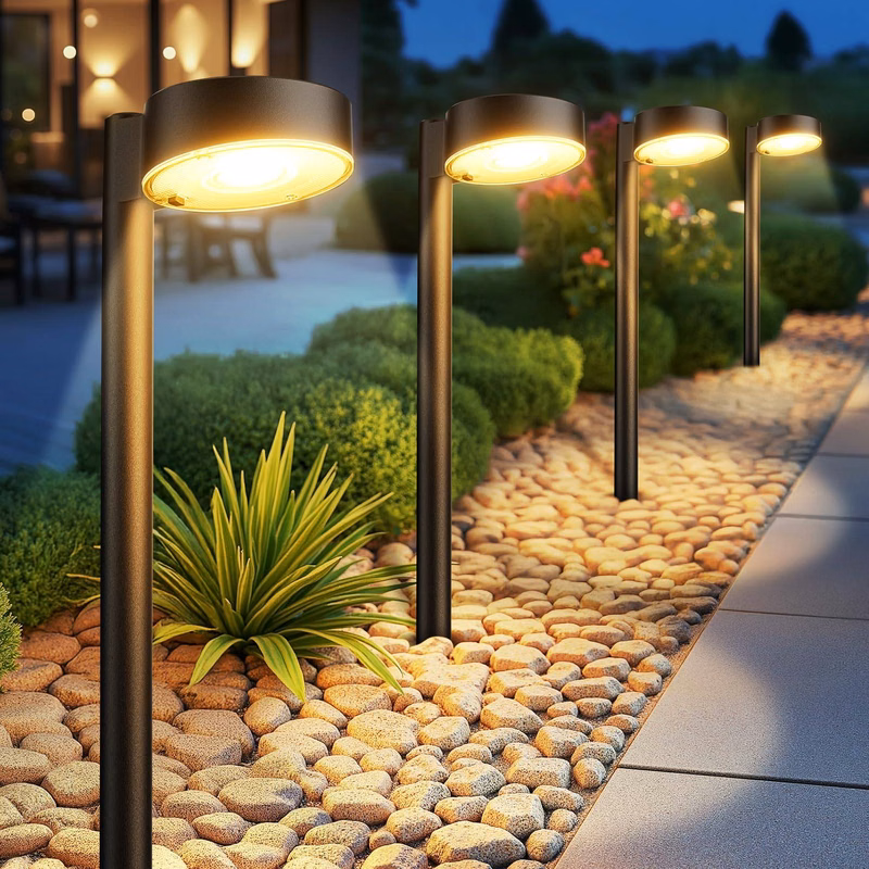 Outdoor Solar LED Garden Lights-Ground Insertion Decor