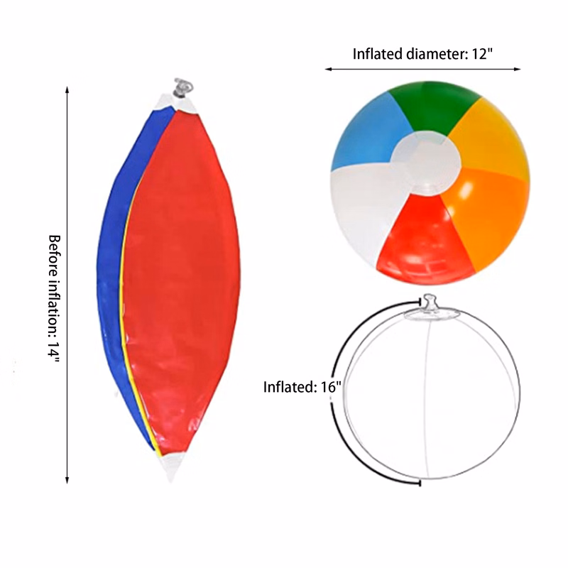 Colorful Lightweight Beach Ball
