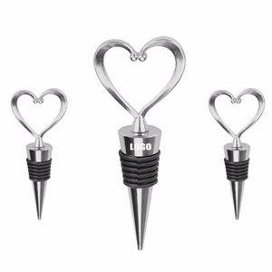 Stylish Heart Shaped Wine Cork Stopper
