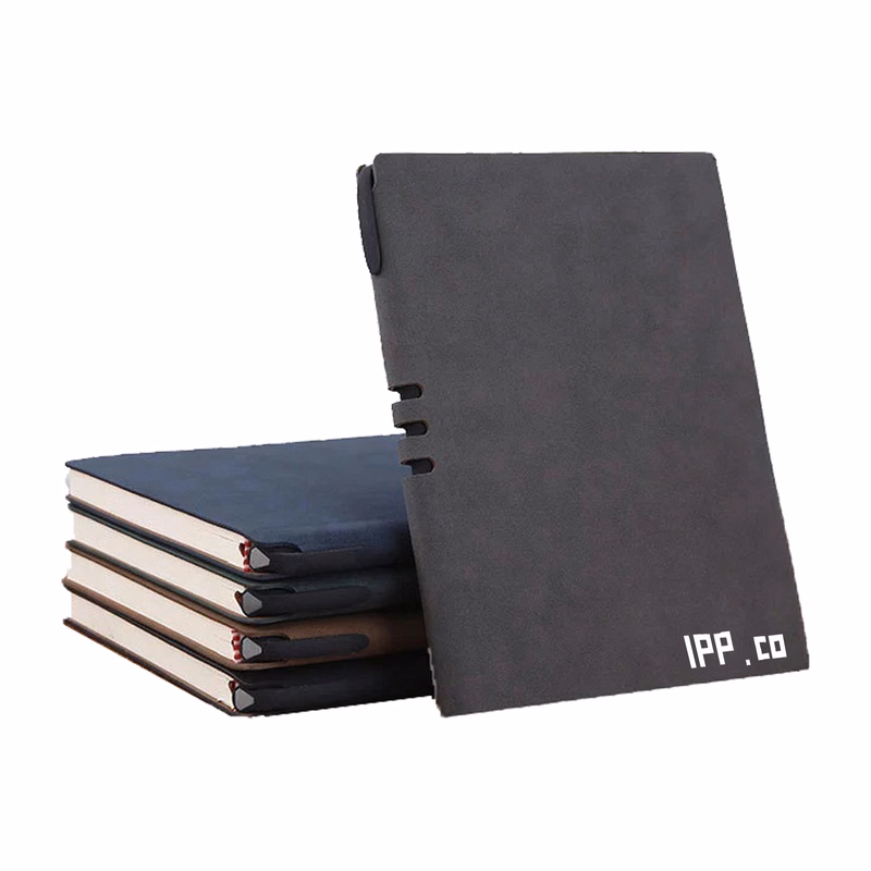Thick Classic Notebook with Pen Loop Hardcover Writing book